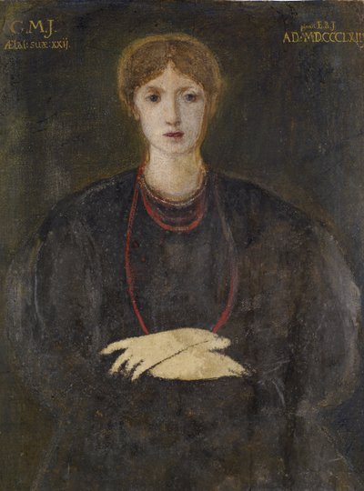 Portrett av Georgiana Burne-Jones (1840-1920) av Edward Burne-Jones