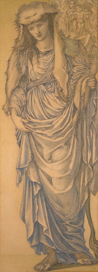 The Tiburtine Sibyl av Edward Burne Jones