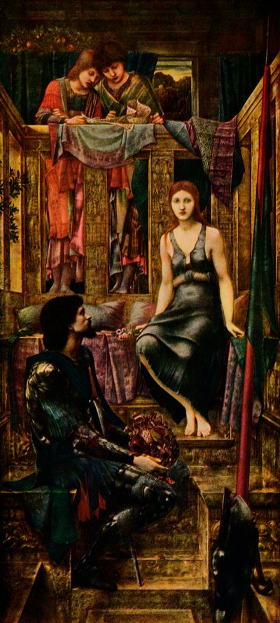 Kong Cophetua og tiggerpiken, 1884, 1911 av Edward Burne Jones