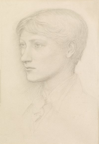 Philip Burne-Jones, ca. 1875 (blyant) av Edward Burne Jones