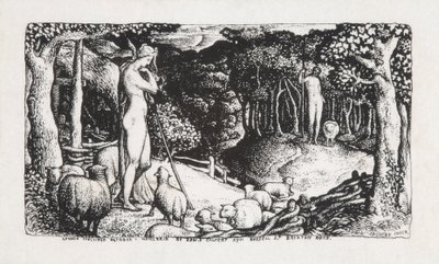 Ideell pastoralliv, 1829 av Edward Calvert