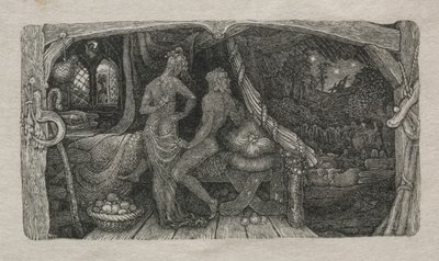 Kammeridyllen, 1829. av Edward Calvert