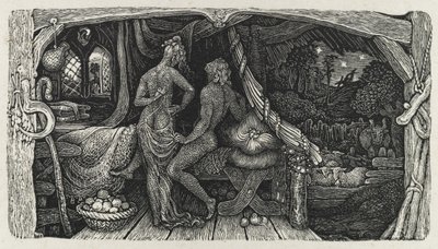 Kammeridyllen, 1831. av Edward Calvert