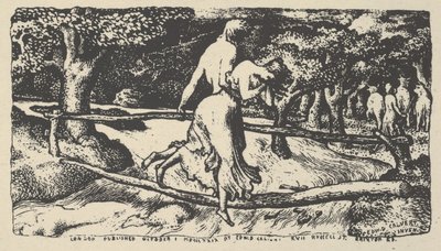 Flommen, 1904. av Edward Calvert