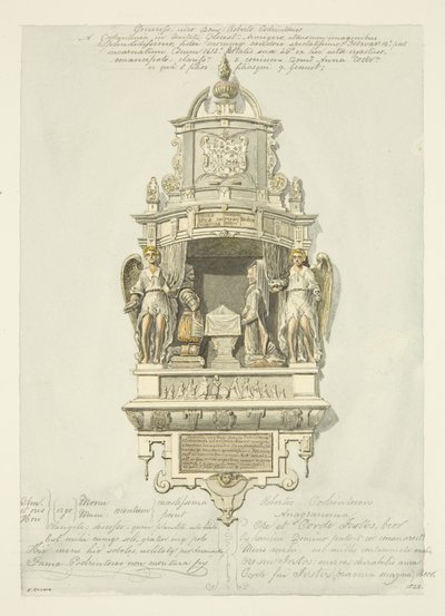 Monument til Robert Codrington av Edward Cashin