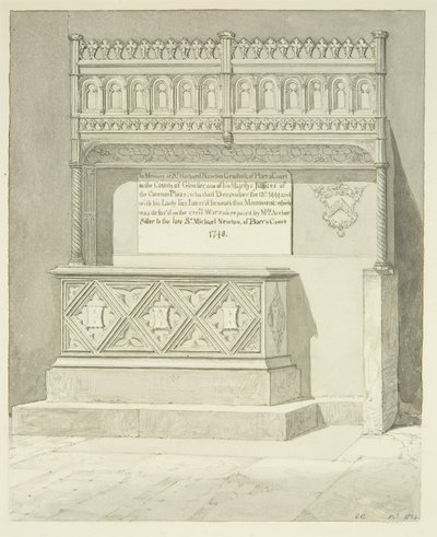 Monument til Sir Richard Newton Cradock av Edward Cashin