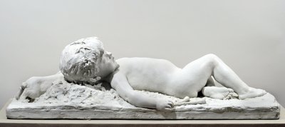 Sovende faun (gips) av Edward Clark Potter
