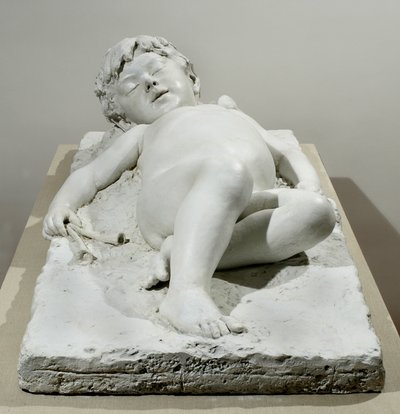 Sovende faun (gips) av Edward Clark Potter