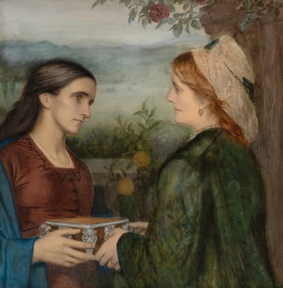 Gaven (akvarell) av Edward Clifford