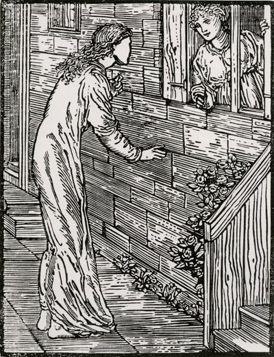 Kommer til det andre av Edward Coley (after) Burne Jones