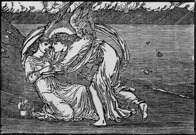 Amor gjenoppliver henne av Edward Coley (after) Burne Jones