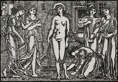 Venusretten av Edward Coley (after) Burne Jones