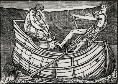 Hodet reiser seg av Edward Coley (after) Burne Jones