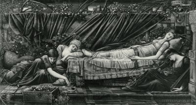 Rose Bower, fra Briar Rose-serien av Edward Coley (after) Burne Jones
