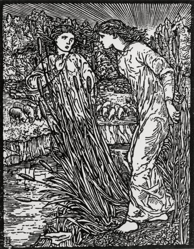 Oppgaven til den gullullede sauen av Edward Coley (after) Burne Jones