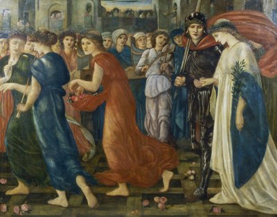 St. George og dragen: nr. 7 The Return av Edward Burne Jones