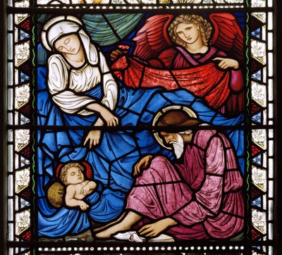 Kirkcaldy Old Kirk, Morris & Co., Edward Burne-Jones, The Nativity, 1886 av Edward Burne Jones