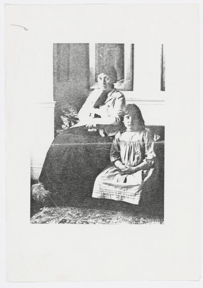 Brev til kunstnerens barnebarn Angela Thirkell (blyant på papir) av Edward Burne Jones