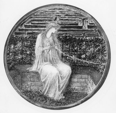 Love in a Tangle, fra 'The Flower Book' av Edward Burne Jones