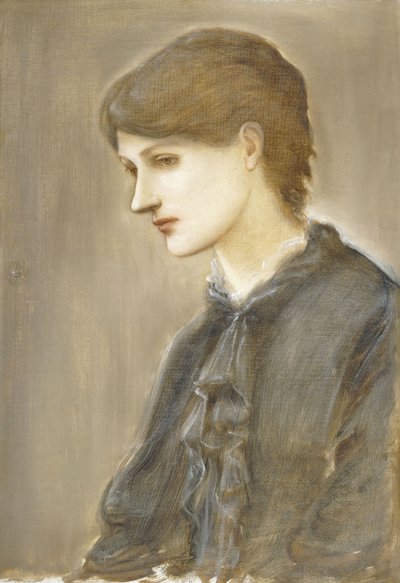 Portrett av Mrs. William J. Stillman, født Marie Spartali, av Edward Burne Jones