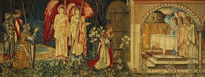The Achievement of the Holy Grail av Sir Galahad, Sir Bors og Sir Percival, av Edward Burne Jones