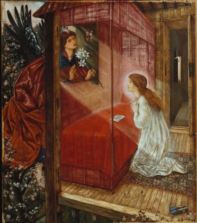 Die Verkündigung von Edward Burne Jones
