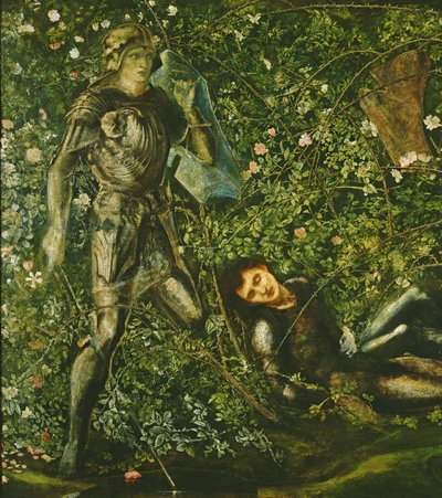 The Knights and the Briar Rose, 1869 av Edward Burne Jones