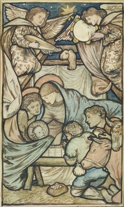 Die Geburt Christi von Edward Burne Jones