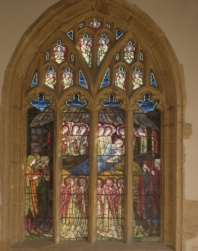Fødselen, 1862 av Edward Burne Jones