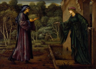 Pilegrimen ved lediggangsporten av Edward Burne Jones
