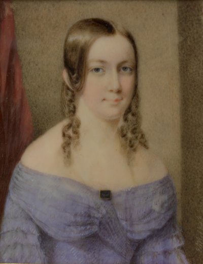 Portrett av en dame, 1842. av Edward Dalton Marchant