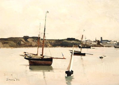 St. Servan havn av Edward Darley Boit