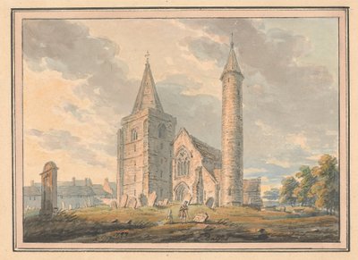 Brechin katedral og runde tårn, Forfarshire, Skottland av Edward Dayes