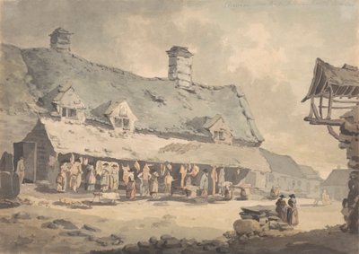 Corwen Marketplace, Nord-Wales av Edward Dayes