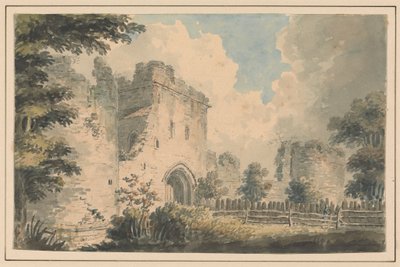 The Keep, Porchester Castle av Edward Dayes