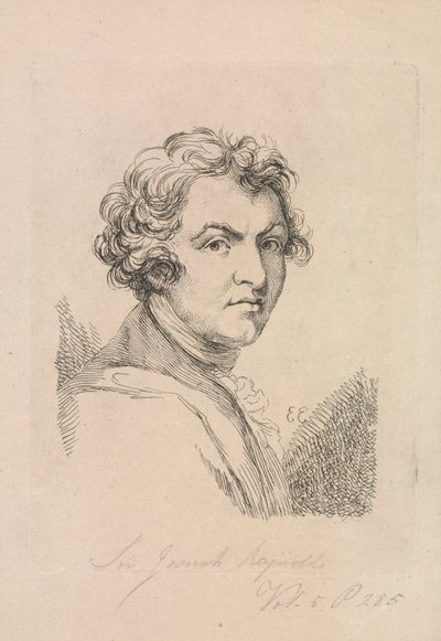 Sir Joshua Reynolds av Edward Edwards