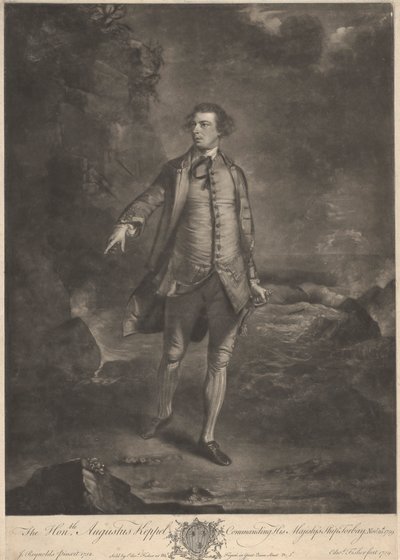 Den ærede Augustus Keppel av Edward Fisher