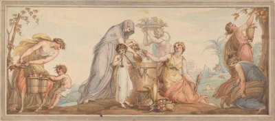 Allegori for høsten av Edward Francis Burney
