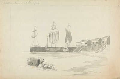 Badehus ved Margate av Edward Francis Burney
