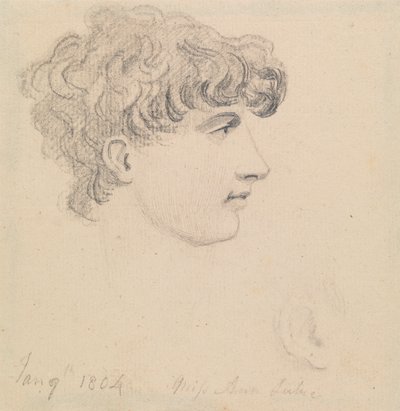 9. januar 1804, frøken Ann Lukie (?) av Edward Francis Burney