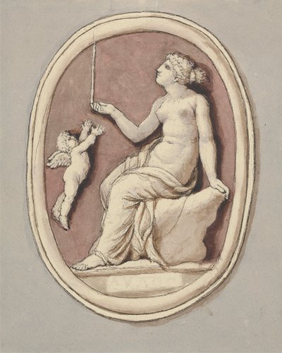 Venus og Amor av Edward Francis Burney