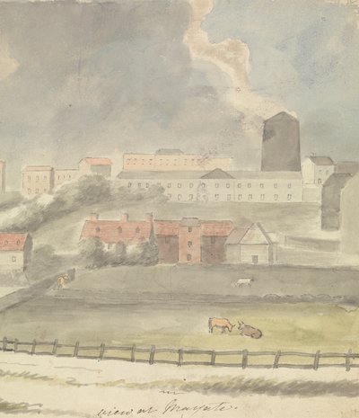 Utsikt ved Margate av Edward Francis Burney