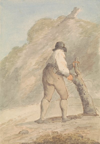 Woodsman av Edward Francis Burney