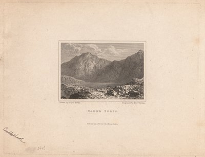 Cader ldris av Edward Francis Finden