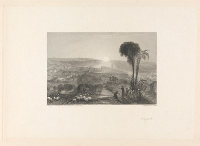 Nasaret av Edward Francis Finden