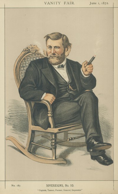 General Ulysses S Grant av Edward Frederick Brewtnall