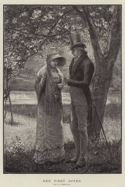 Hennes første tilbud av Edward Frederick Brewtnall