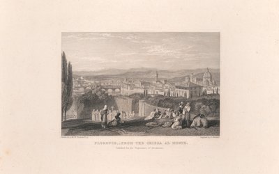 Firenze fra Chiesa al Monte av Edward Goodall