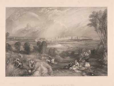 Oxford fra North Hinksey av Edward Goodall