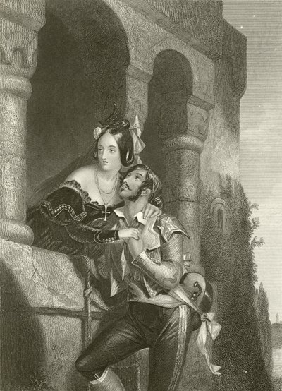 God natt (gravering) av Edward Henry (after) Corbould